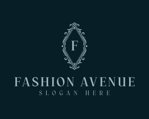 Fashion Boutique Shield logo design