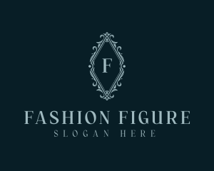 Fashion Boutique Shield logo design