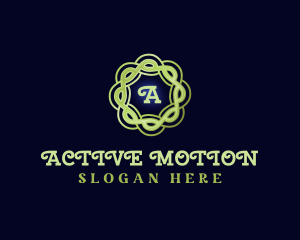 Wave String Motion  logo design