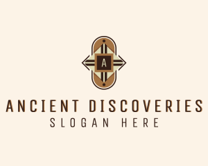 Ancient Tribal Shield  logo design