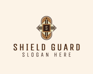 Ancient Tribal Shield  logo design