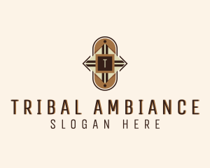 Ancient Tribal Shield  logo design