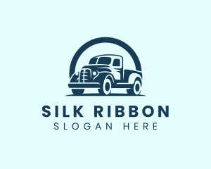 Retro Truck Garage logo design