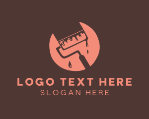 Paint Roller Painting logo