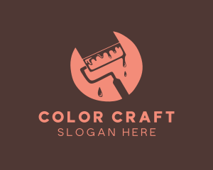 Paint Roller Painting logo