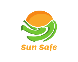 Sun Farm Horizon logo design