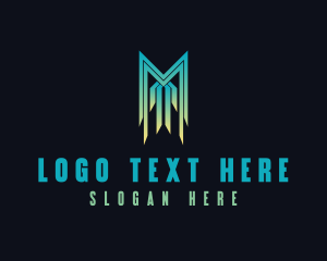 Generic Company Letter M  Logo