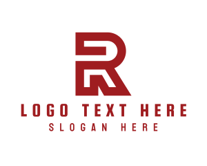 Industrial Tech Letter R logo