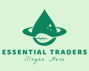 Herbal Essential Oil logo design