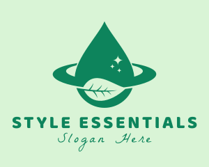 Herbal Essential Oil logo design