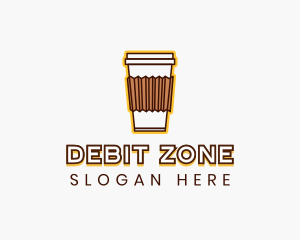 Cafe Coffee Cup logo design