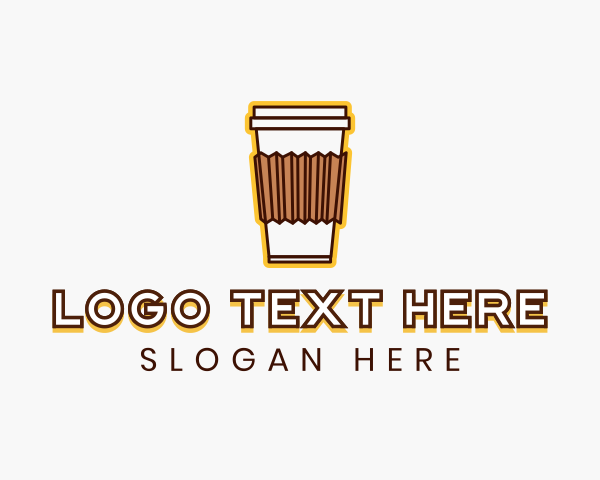 Hot Coffee logo example 1