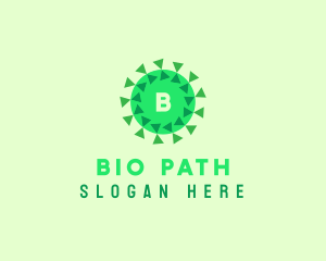 Microorganism Germ Virus logo design