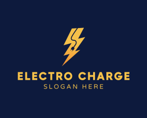 Lightning Bolt Socket logo design