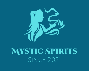 Blue Mystical Lady logo