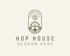 Farm Barn House logo design