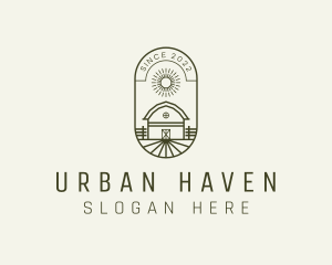 Farm Barn House logo design