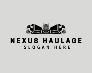 Truck Fleet Haulage logo design