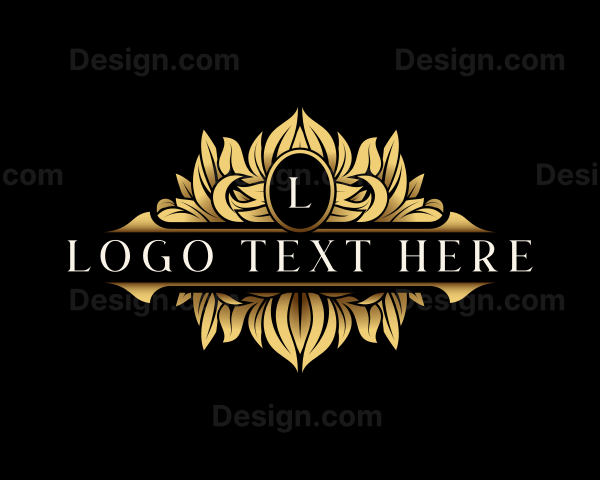 Luxury Ornamental Crest Logo