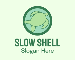 Turtle Conservation Badge logo design