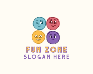 Daycare Nursery Emotions logo design