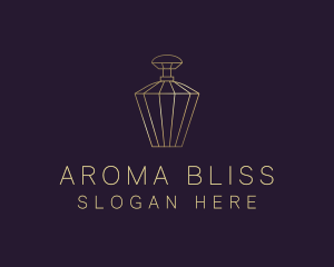 Deluxe Perfume Bottle logo design