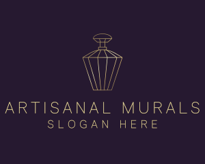 Deluxe Perfume Bottle logo design