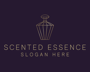 Deluxe Perfume Bottle logo design