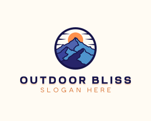 Mountain Peak Outdoor logo design