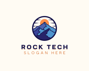 Mountain Peak Outdoor logo design