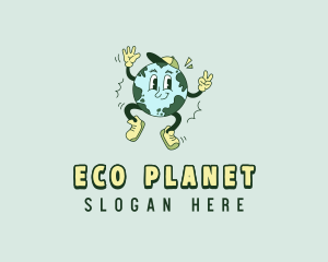 Planet Earth Dancer logo design