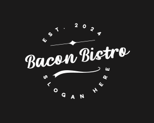 Modern Hipster Bistro  logo design