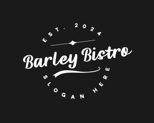 Modern Hipster Bistro  logo design