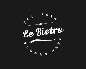 Modern Hipster Bistro  logo design