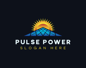 Solar Power Energy logo design