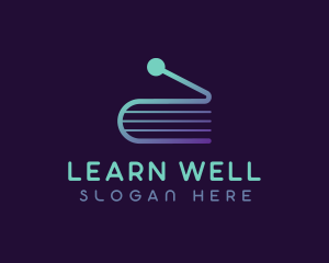 Online Learning Tutorial  logo design