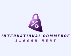 Shopping Sale Bag logo design