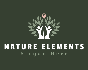 Tree Nature Horticulture logo design