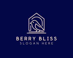 Blue Bird House logo design