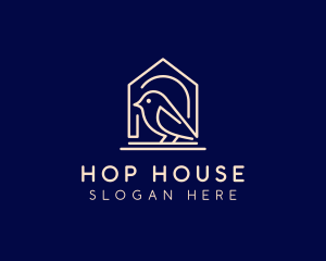 Blue Bird House logo design