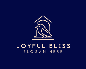 Blue Bird House logo design