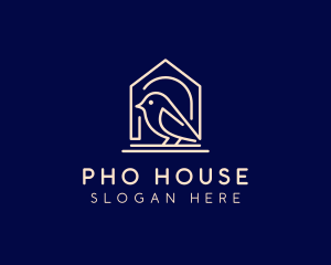 Blue Bird House logo design