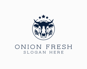 Organic Cow Farm logo design