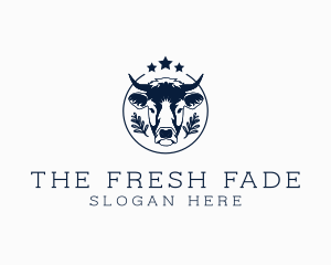 Organic Cow Farm logo design