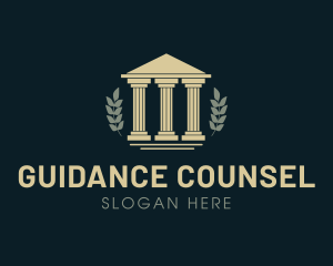 Modern Pillar Legal Courthouse logo