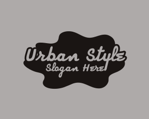 Cursive Urban Wordmark logo