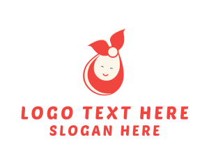 Happy Baby Wrap logo design