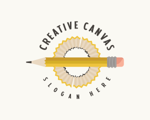 Artist Pencil Shaving logo design