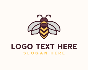 Honey Bee Insect logo