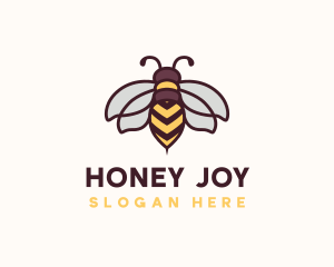 Honey Bee Insect logo